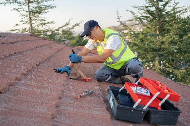 Rest Nest Roofing professionals inspecting roofing structure before repair project